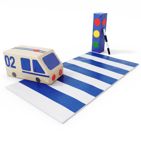 Мягкий игровой комплекс Romana «Грамотный пешеход»