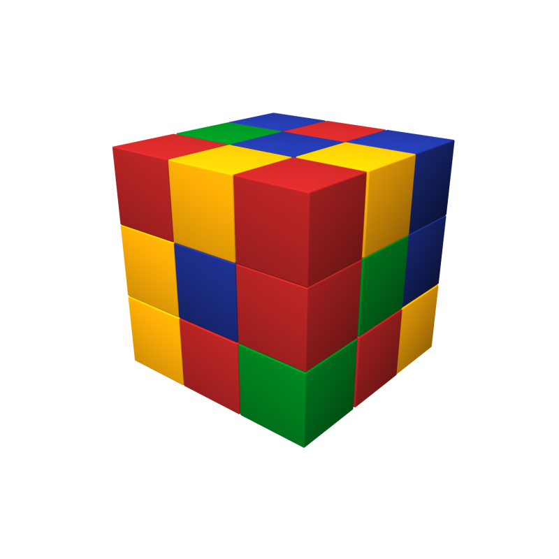 Мягкий конструктор Romana «Кубик-рубик» в Элисте ВИНКО