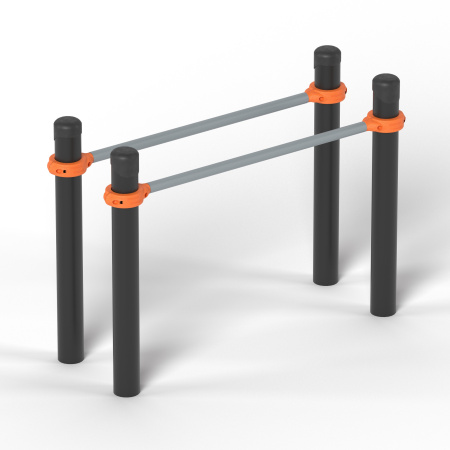 Низкие брусья Романа 501.89.02 (черный)