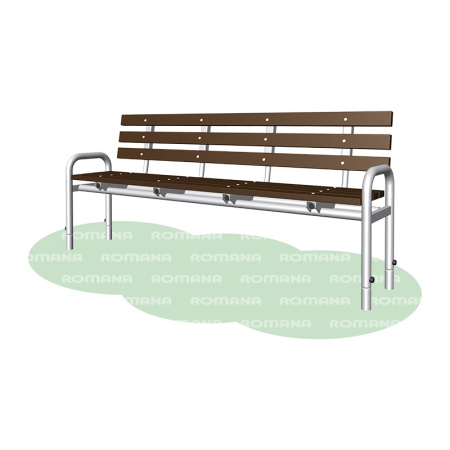 Скамья Пластик Романа 302.02.00