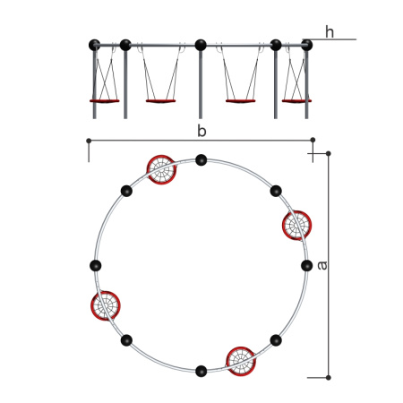 Оборудование уличное Романа 108.57.00