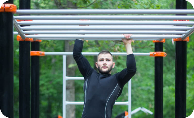 Перехваты на рукоходе