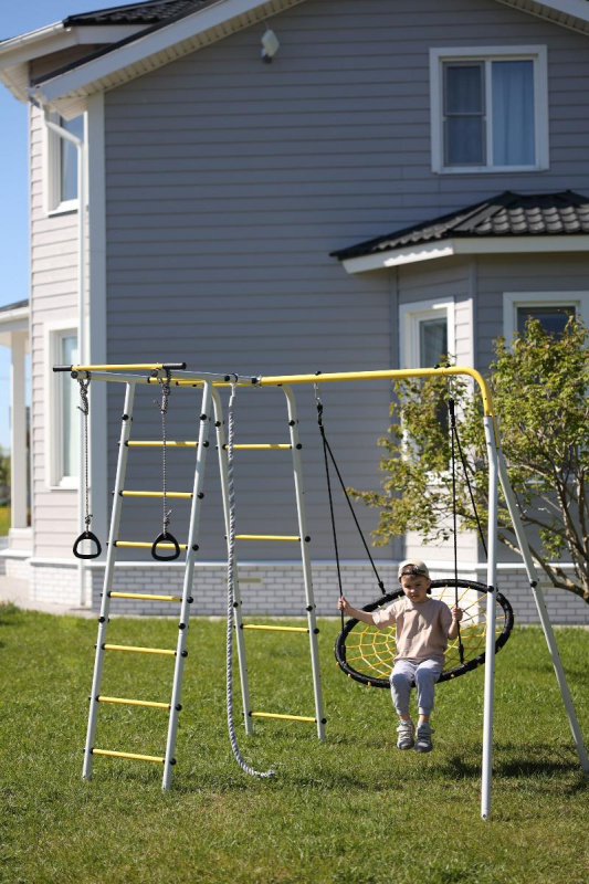 Детский спортивный комплекс для дачи ROMANA Лесная поляна - 3 в Элисте ВИНКО