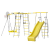 Детский спортивный комплекс для Дачи Веселая лужайка-2 PRO с горкой 1200 мм (Комплект №13) в Элисте ВИНКО