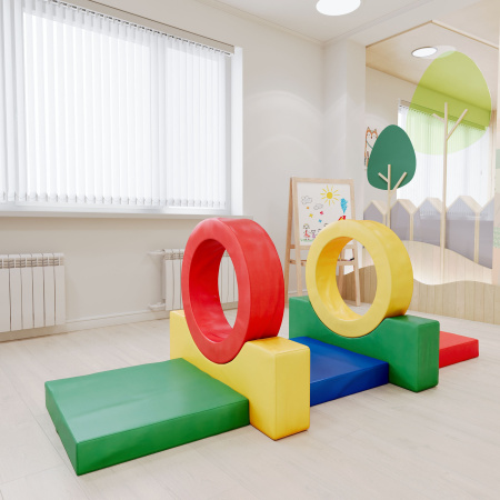 Мягкий спортивный модуль Romana «2 колеса» (pastel)