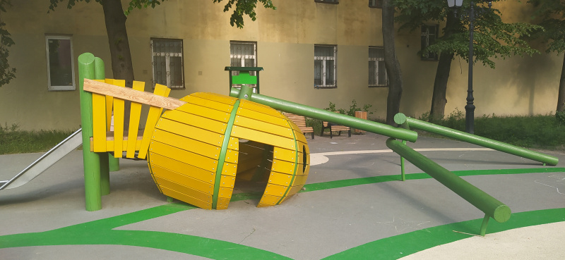 Игровая конструкция Тыква ELMAF 314613 в Элисте ВИНКО