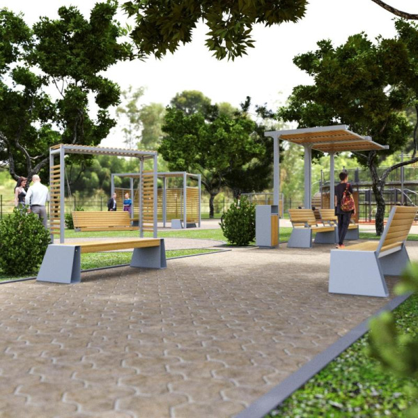 Парковые качели "Гранит"