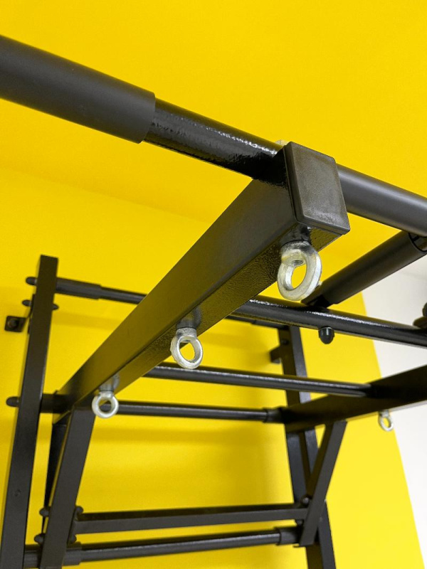 Турник с рукоходом для шведской стенки усиленной в Элисте ВИНКО