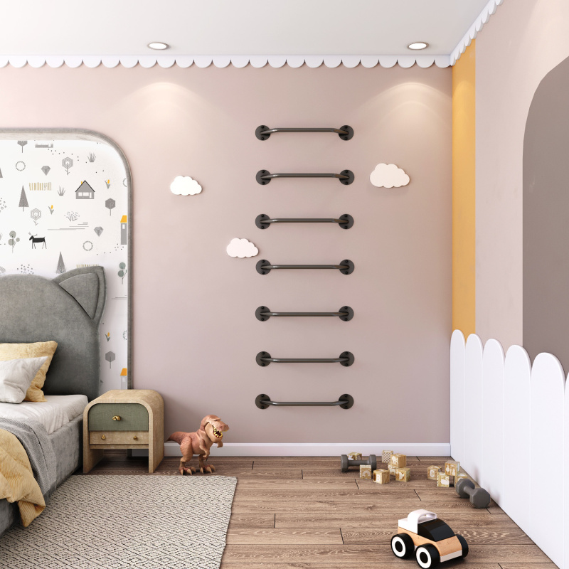 Перекладина универсальная, комплект из 7 шт. (черный пластик)