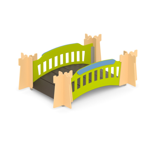 Мостик Романа 115.71.00 (зеленый/синий/бежевый)