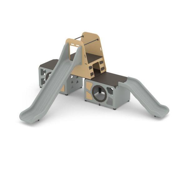 Игровой модуль Романа 115.26.00 (бежевый/серый) (бетонирование)