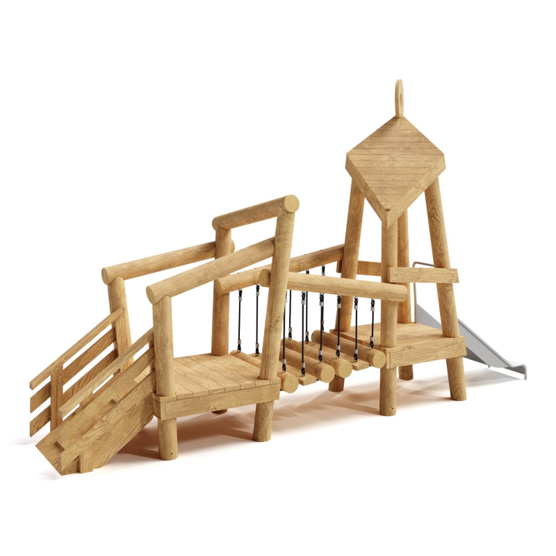 Игровой комплекс Мост с горкой ELMAF 314622 в Элисте ВИНКО