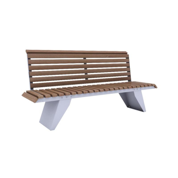 Скамья "Парус" без подлокотников 18