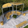 Навес "Меридиан" Тип 2 в Элисте ВИНКО