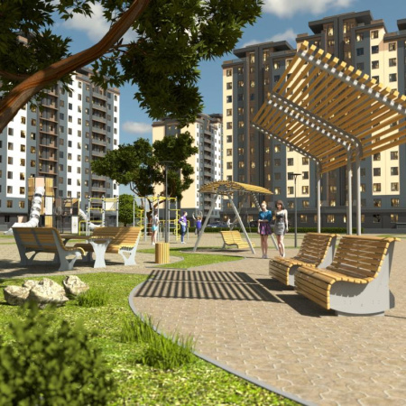 Парковые качели "Лагуна"