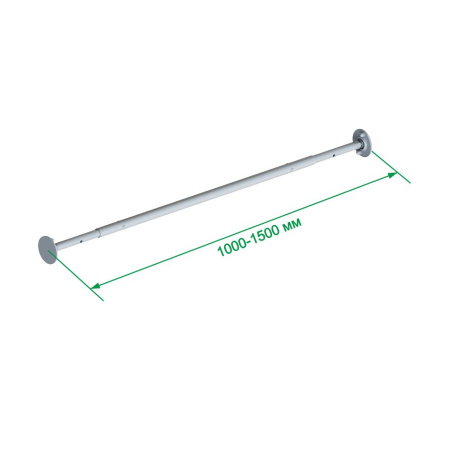 Турник распорный (1000-1500мм) ROMANA T4