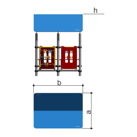 Домик со счетами Romana 111.01.00