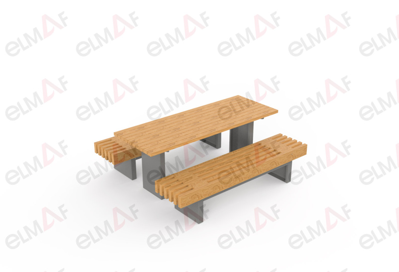 Стол со скамейками ELMAF 314080 в Элисте ВИНКО