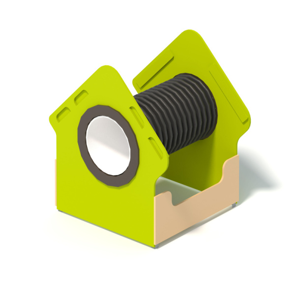 Игровой модуль Романа 115.42.00 (зеленый/бежевый) (бетонирование)