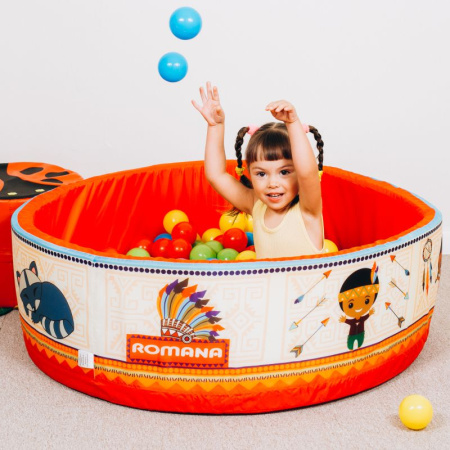 Сухой бассейн Romana «Индейцы», без шариков
