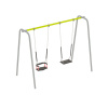 Качели Романа 108.58.00-02 (зеленый/серый) (бетонирование)