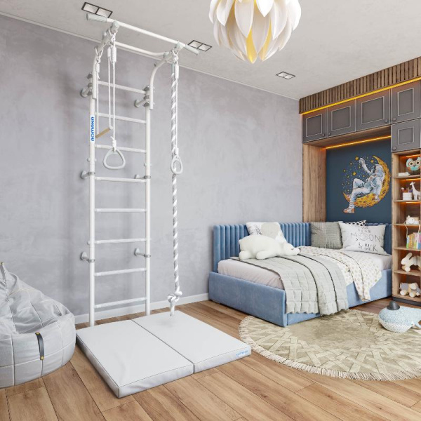 Домашний спортивный комплекс «Шведская стенка ROMANA Next Pastel» в Элисте ВИНКО