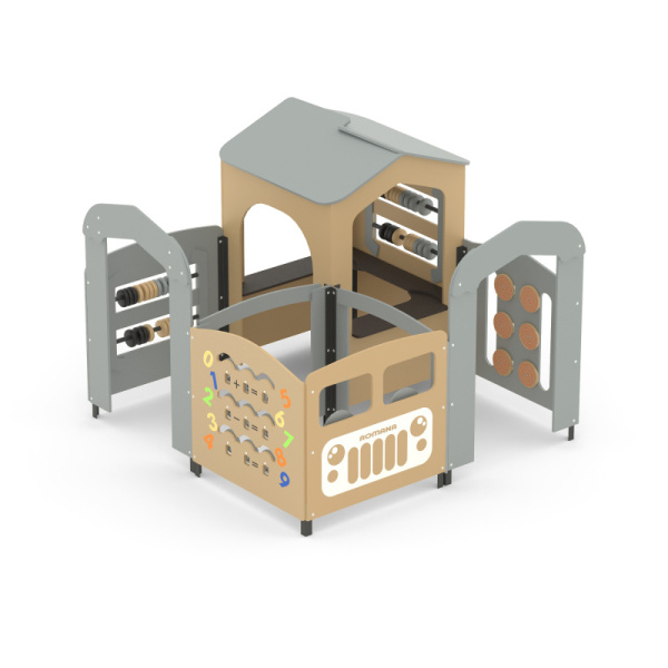 Лабиринт 4 Романа 111.30.01 (бежевый/серый) (бетонирование)