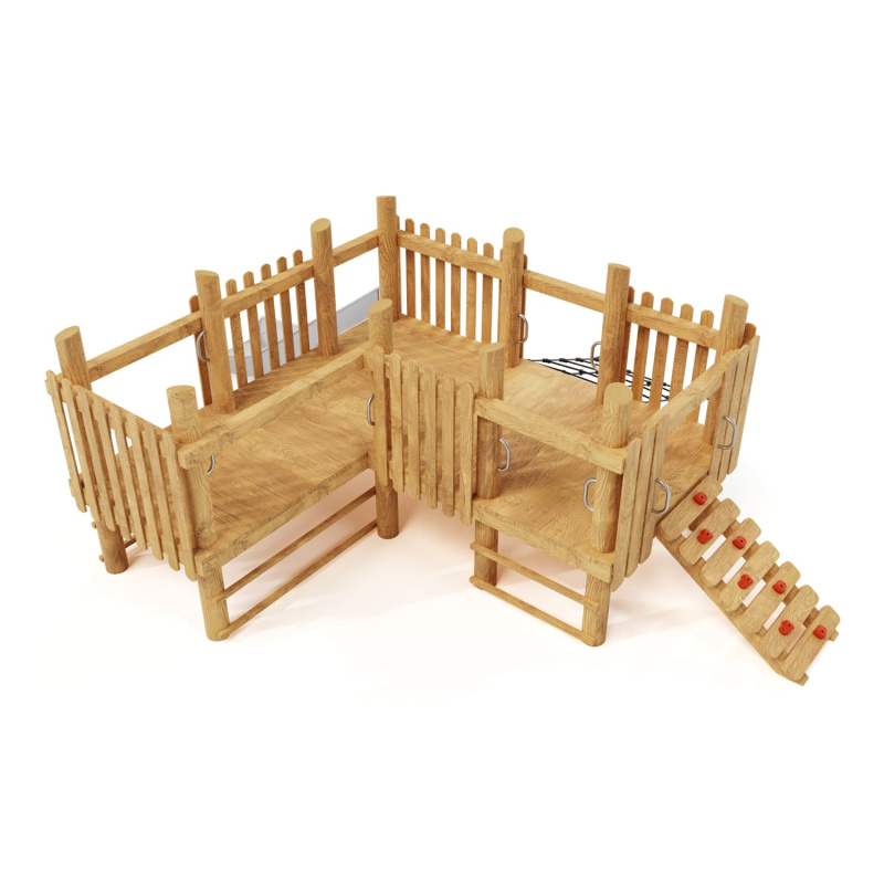 Игровая платформа с горкой и сеткой ELMAF 314609 в Элисте ВИНКО