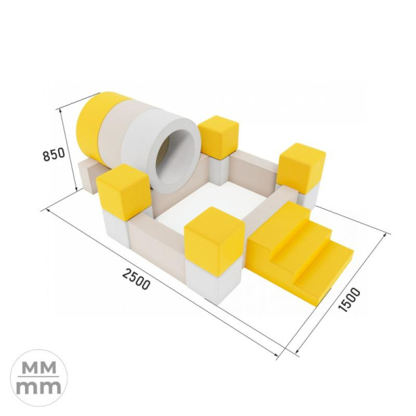 Мягкий игровой комплекс Romana «Царь-Пушка»