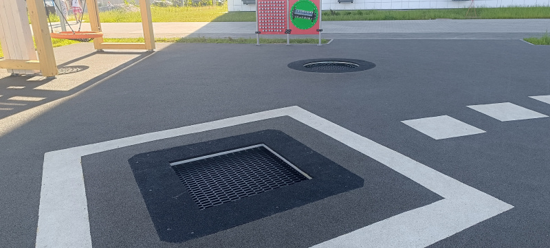 Батут встраиваемый квадратный ELMAF 314167.90 в Элисте ВИНКО