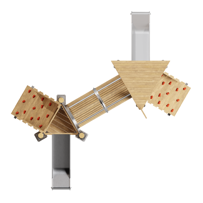 Детский комплекс с двумя горками ELMAF 315175 в Элисте ВИНКО